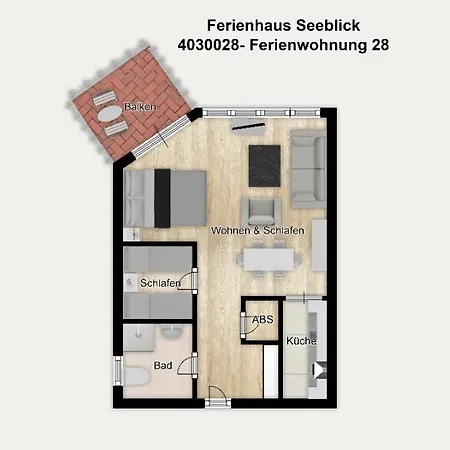 Apartamento Seeblick - 28 Borkum